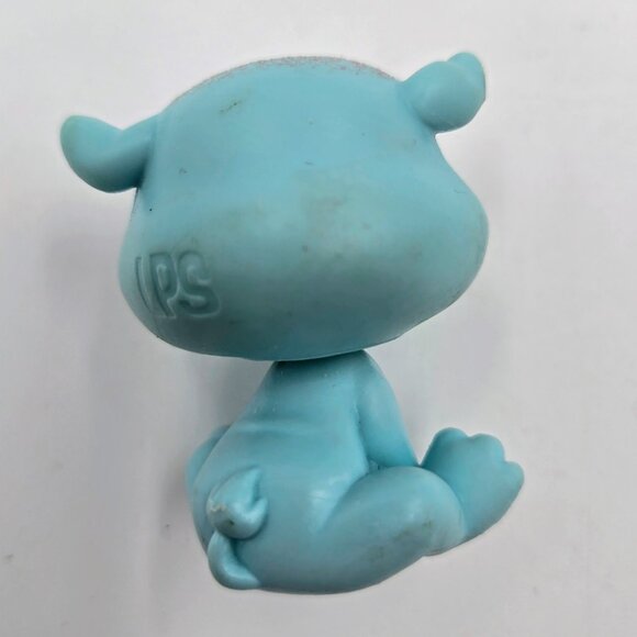 Littlest Pet Shop Cookie Jar Glitter Dog Sitar Teal Hippo Sugar Bowl Corgi Winds - Picture 6 of 10